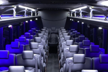 Escondido Charter Bus Interior